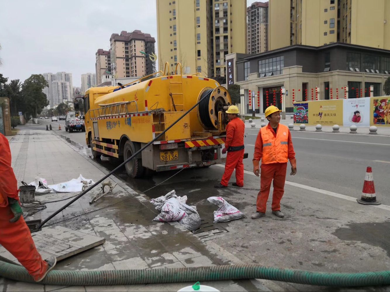 爱辉排污管道清淤-管道清洗