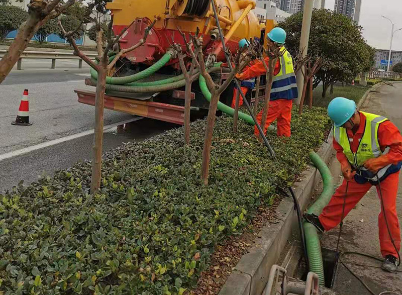 爱辉市政管道清淤